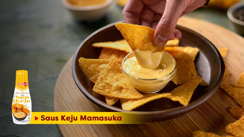 Bikin Ngemil Enak Jadi Lebih Enak dengan Saus Keju Mamasuka